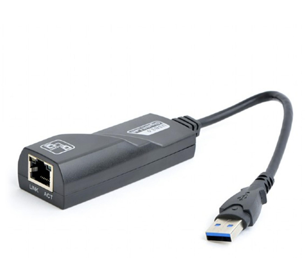 Gembird USB 3.0 Gigabit LAN adapter - 1351696 - zdjęcie